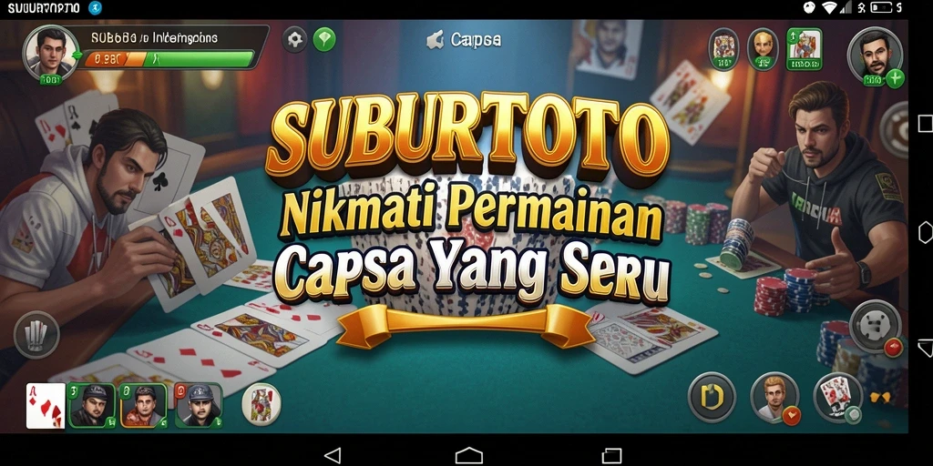 Tampilan antarmuka SUBURTOTO yang menarik dan intuitif.