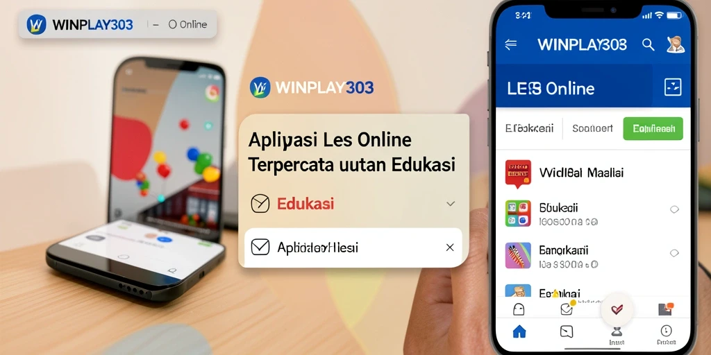 Antarmuka user-friendly WINPLAY303 untuk Les Online.